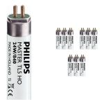 Mehrfachpackung 10x Philips MASTER TL5 HO 24W - 840 Kaltweiß | 55cm