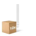 Mehrfachpackung 10x Noxion Lucent PL-S LED 6W - 827 Extra Warmweiß | Ersatz Für 11W