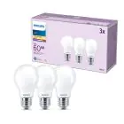 Mehrfachpackung 3x Philips Glühbirne LED E27 Spot Matt 7W 806lm - 827 Extra Warmweiß