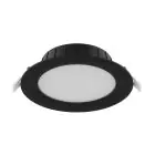Noxion LED Downlight Hera Eben Einbau Schwarz 21W 2400lm 100D - 827-830-840 CCT | 213mm - Ausschnitt 195mm